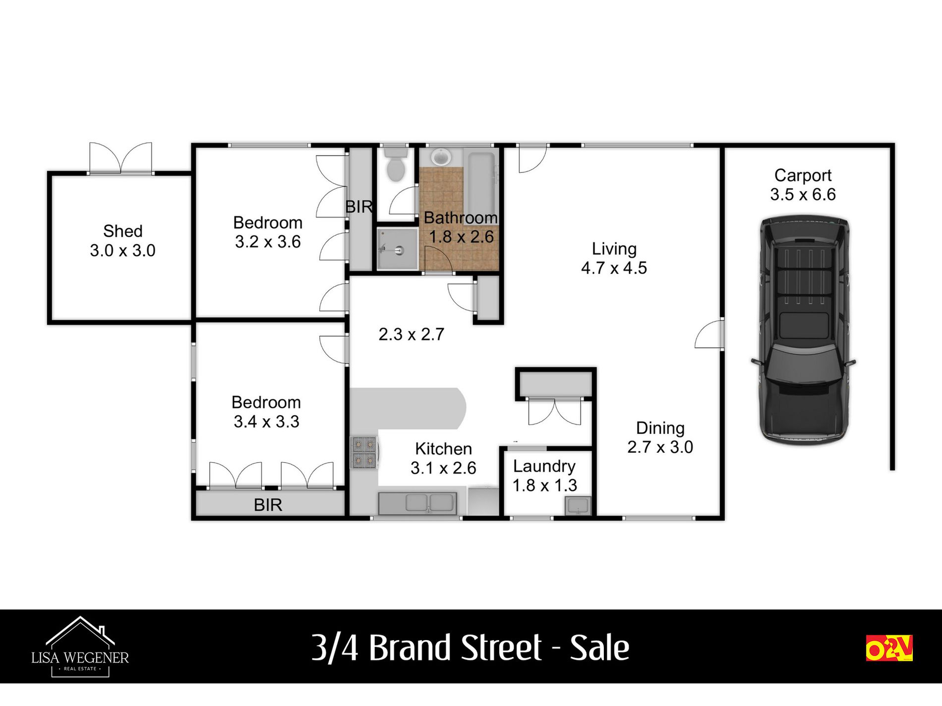 3 / 4-6 Brand Street , Sale