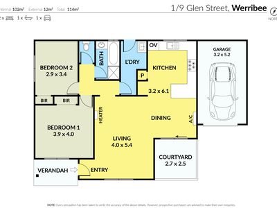 1 / 9 Glen Street, Werribee