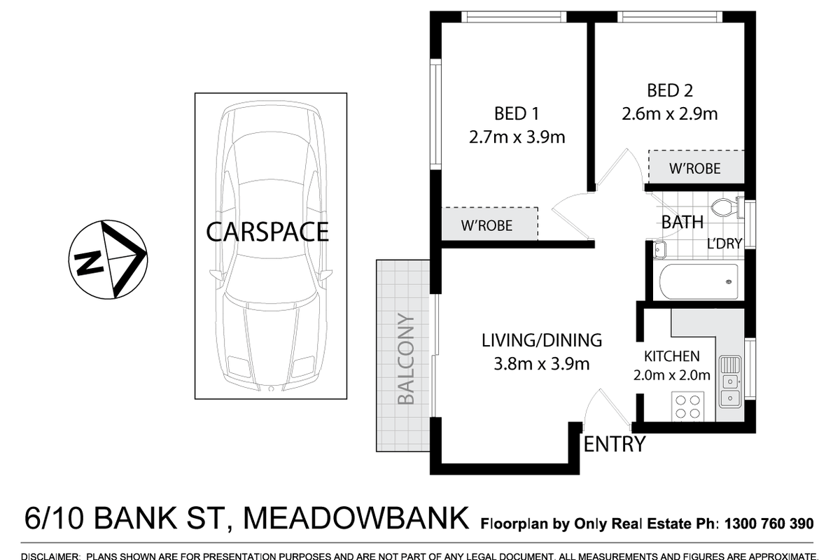 6 / 10 Bank Street, Meadowbank