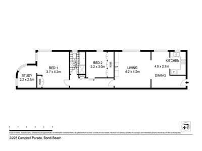 2 / 228 Campbell Parade, Bondi Beach