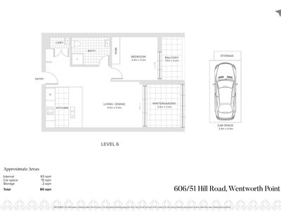 606 / 51 Hill Road, Wentworth Point