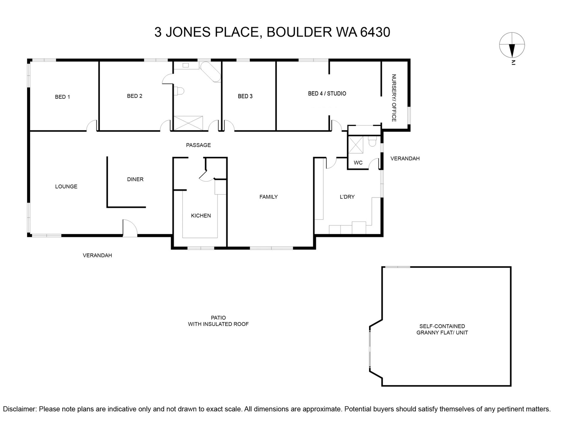 3 Jones Place, Boulder