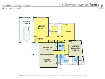 2 / 6 Bellworth Avenue, Tarneit