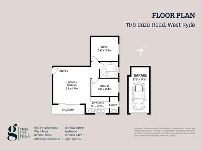 11 / 9 Gaza Road, West Ryde