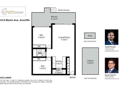 1 / 2-6 Martin Avenue, Arncliffe