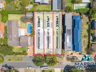 Lot Proposed Lots 1-3, 39 Kinninmont Avenue, Nedlands