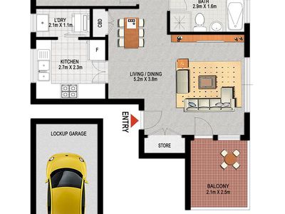 21 / 13A Queen Street, Arncliffe