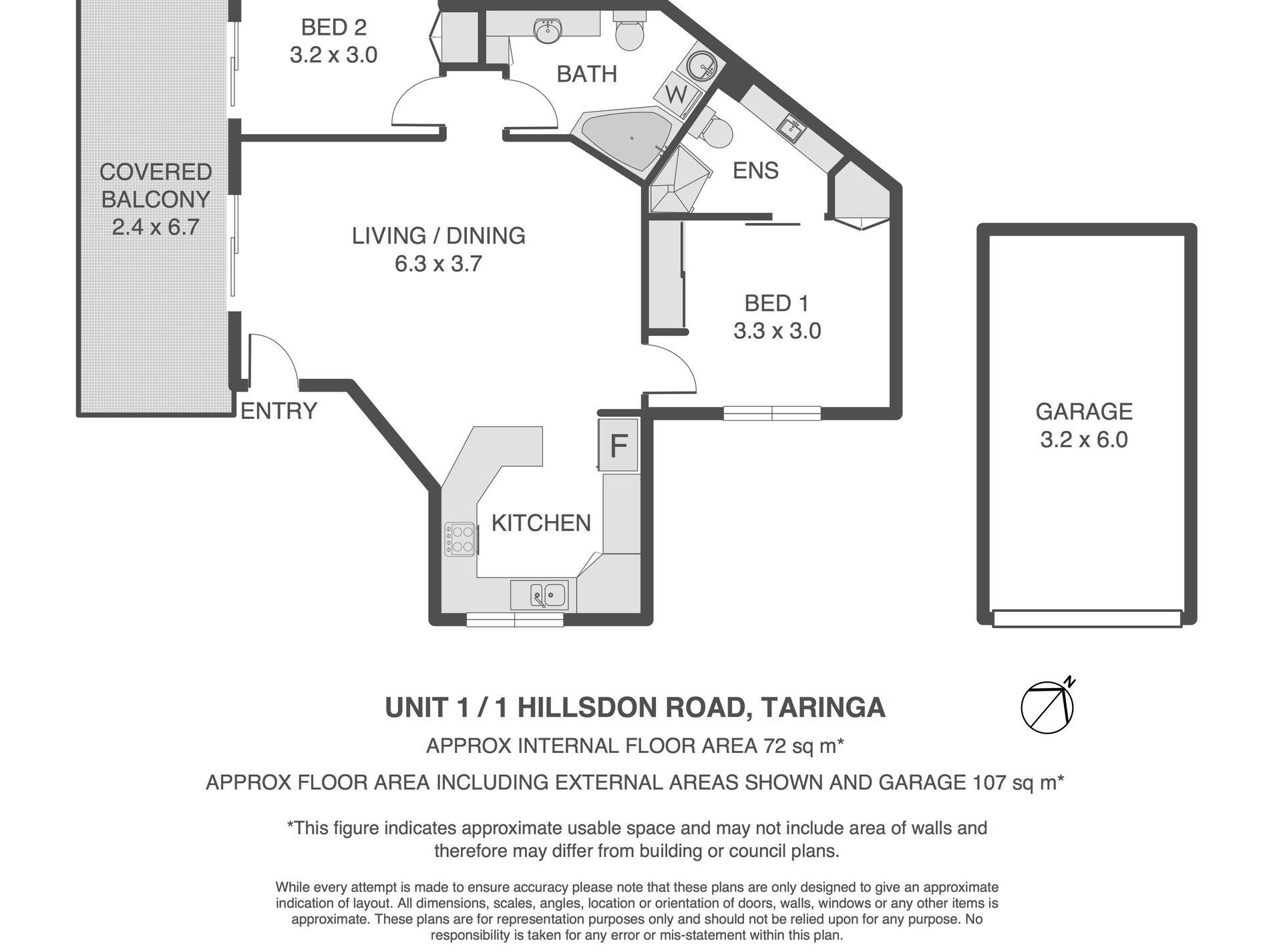 1 / 1 Hillsdon Road, Taringa