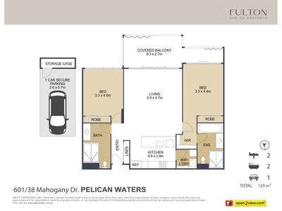 601 / 38 Mahogany Drive, Pelican Waters