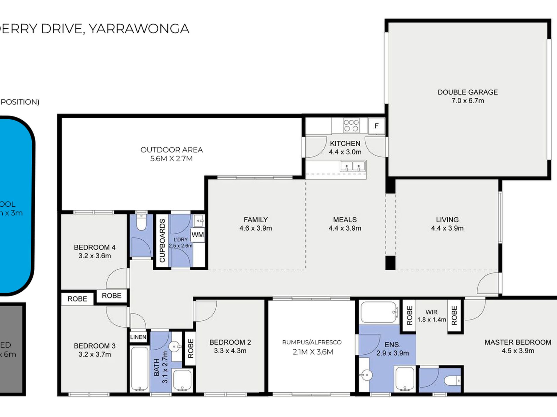 9 Derry Drive , Yarrawonga