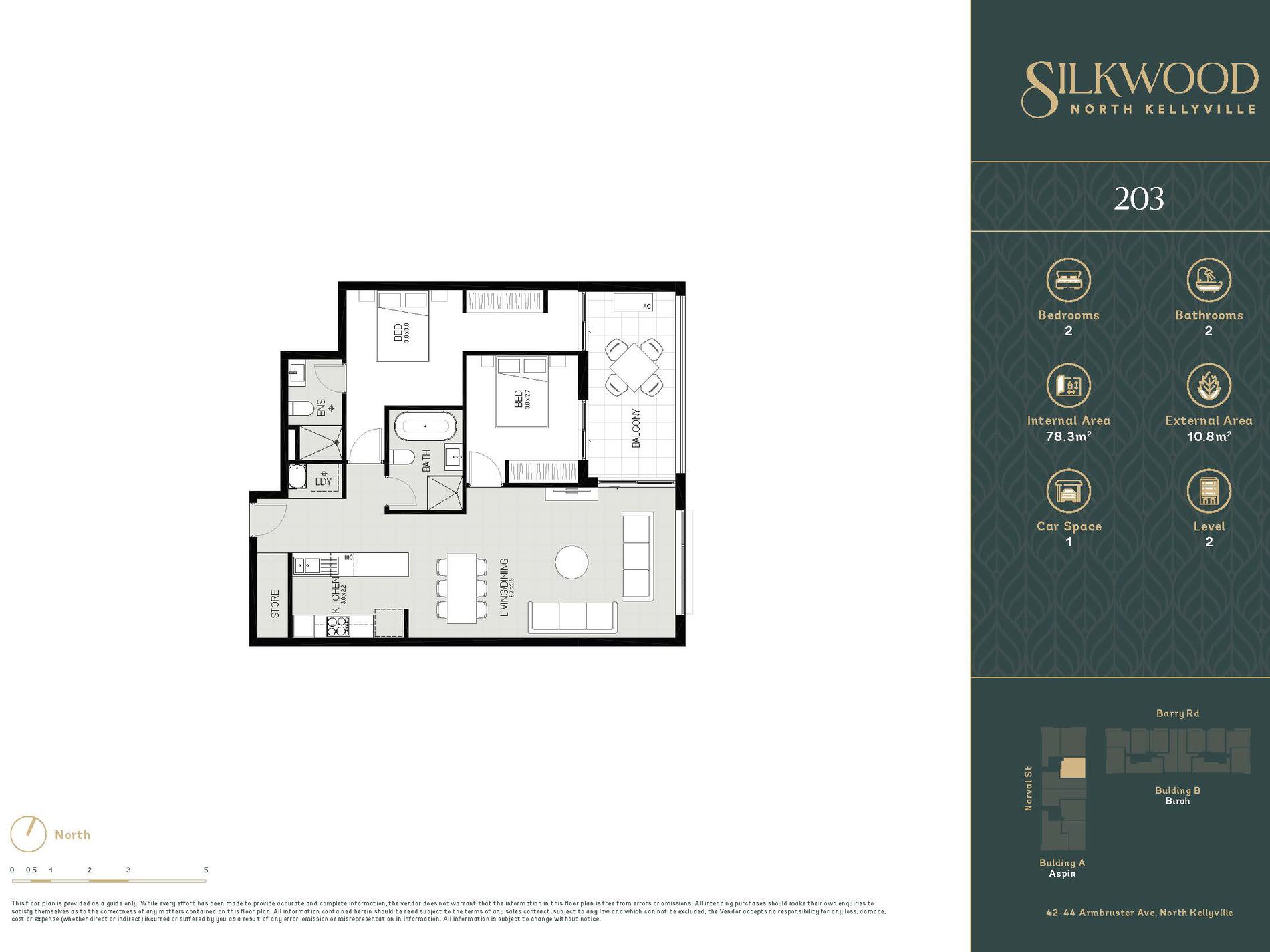 203 / 42 Armbruster Avenue, North Kellyville