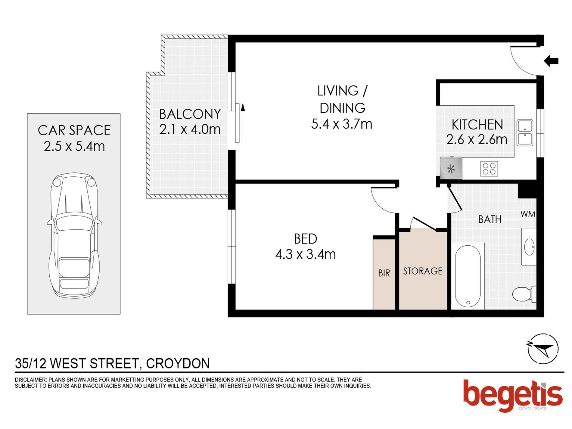 35 / 12 West Street, Croydon