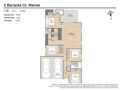 2 Barracks Court, Warner