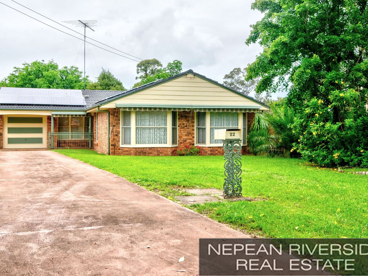 22 Bradley Road, North Richmond Nepean Riverside Real Estate