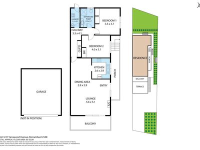 3 / 41 Yarrawood Avenue, Merimbula