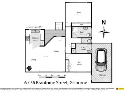 Unit 6 / 56 Brantome Street, Gisborne