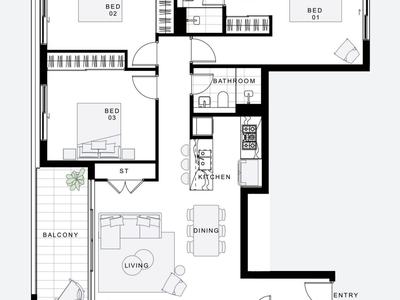 3bed/105 Forest Road, Hurstville