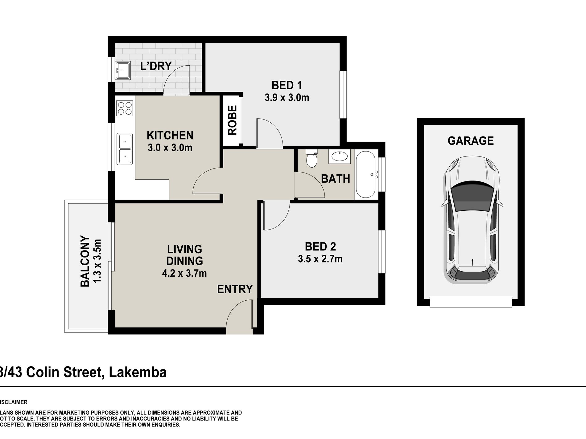 8 / 43 Colin Street, Lakemba