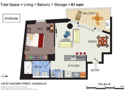 425 / 87 Gozzard Street, Gungahlin