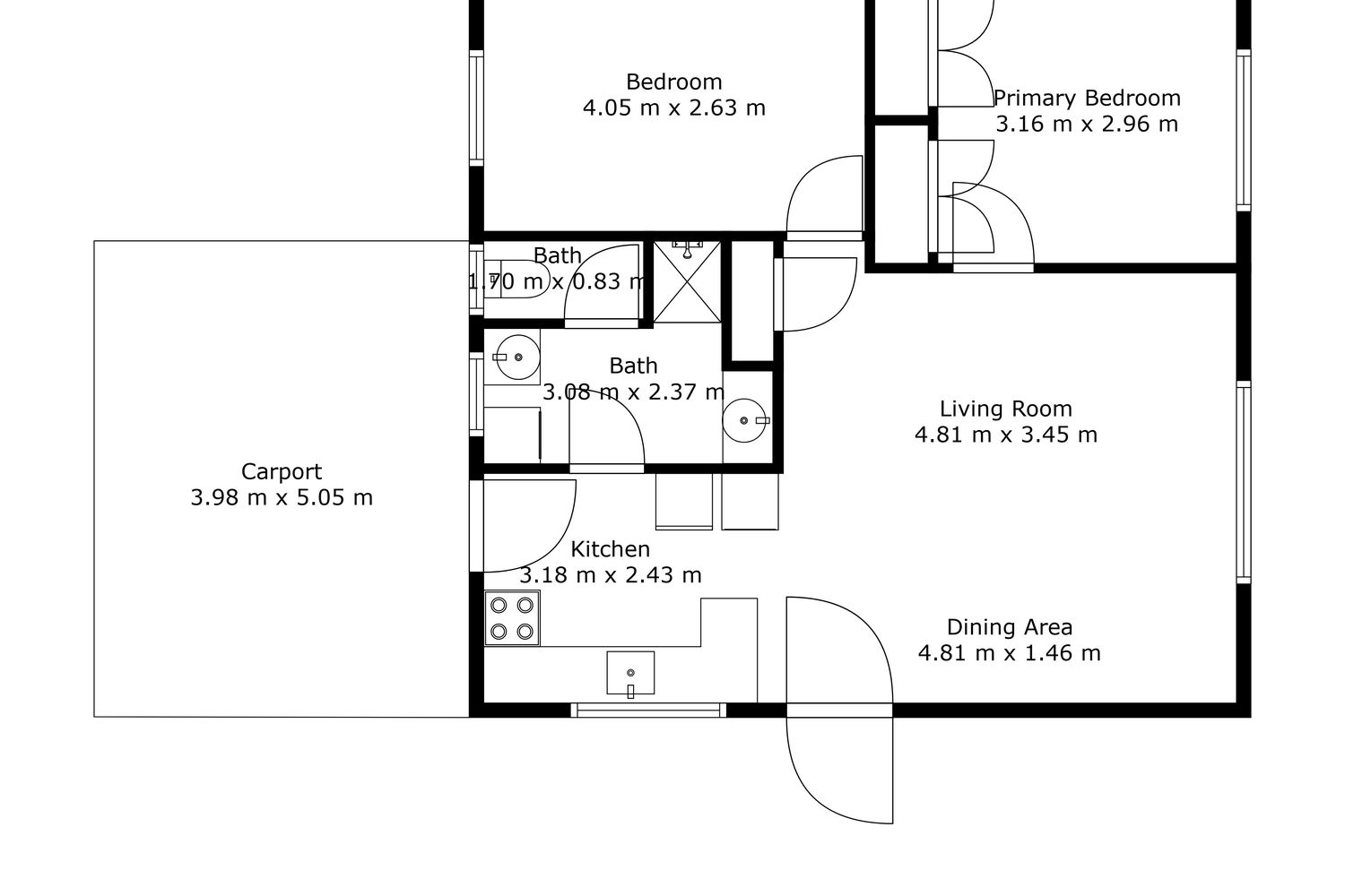 1-4 / 12 Remlaw Road, Horsham