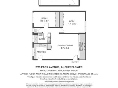 2 / 2/25 Park Avenue, Auchenflower