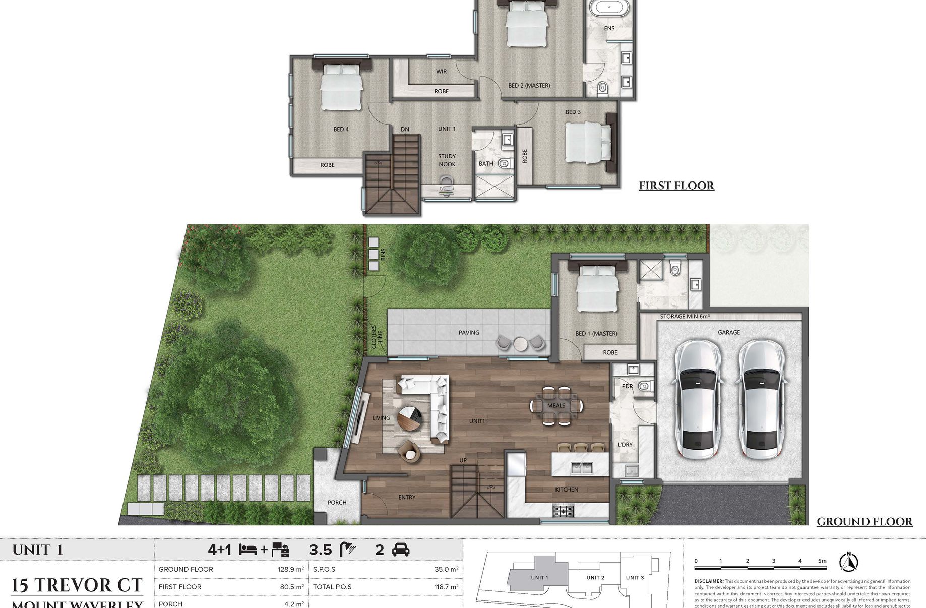 1-3 / 15 Trevor Ct, Mount Waverley
