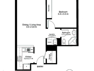 2704 / 1 Hosking Place, Sydney