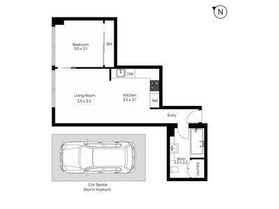 1307 / 63 Whiteman Street, Southbank