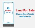 Lot 8010, Diamondback Parade, Marsden Park
