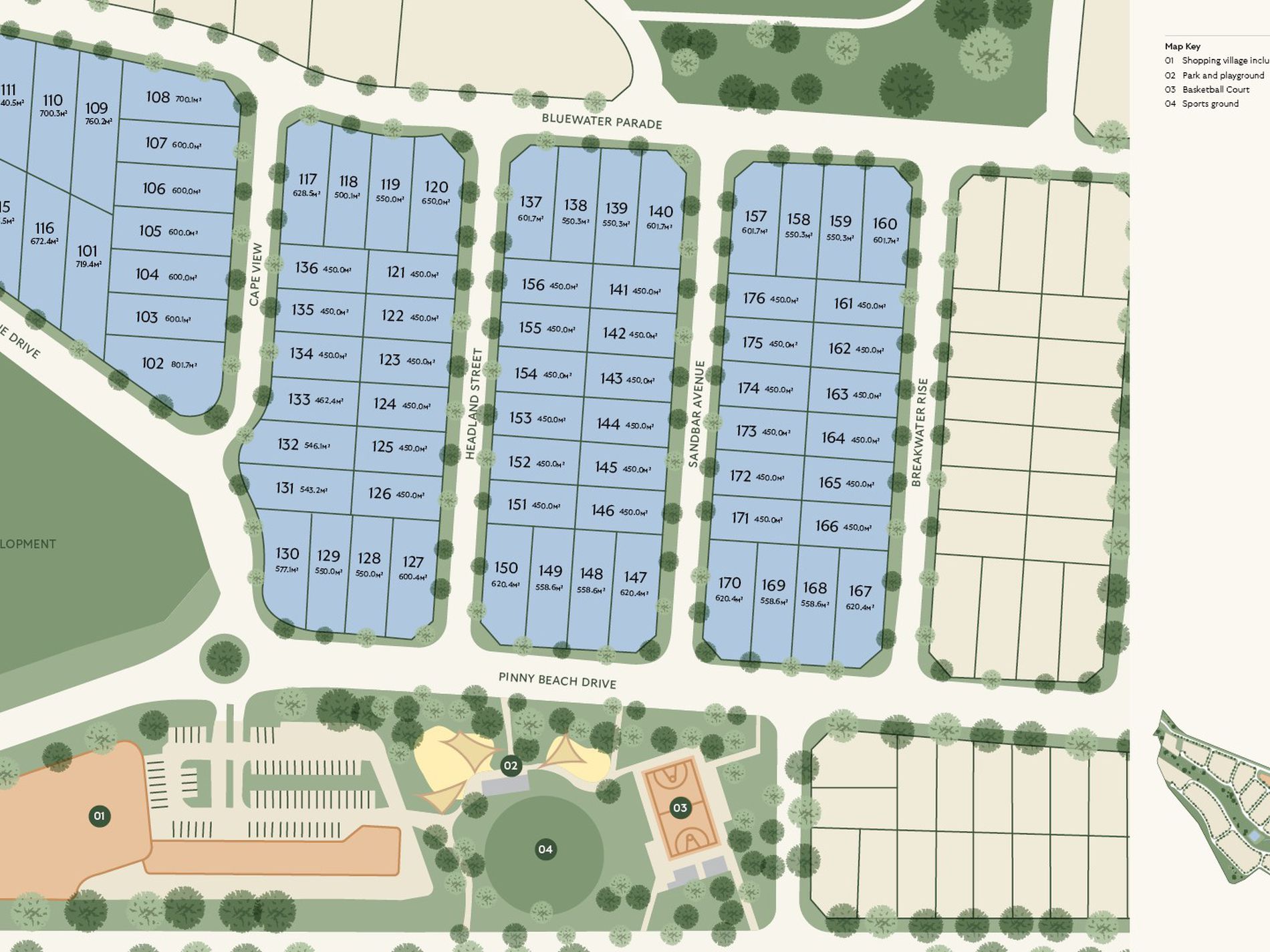 Lot 101, Coastline Drive, Pinny Beach