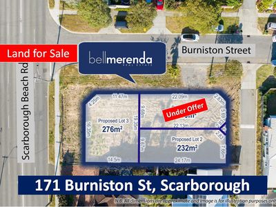 171 (Lot 3) Burniston Street, Scarborough