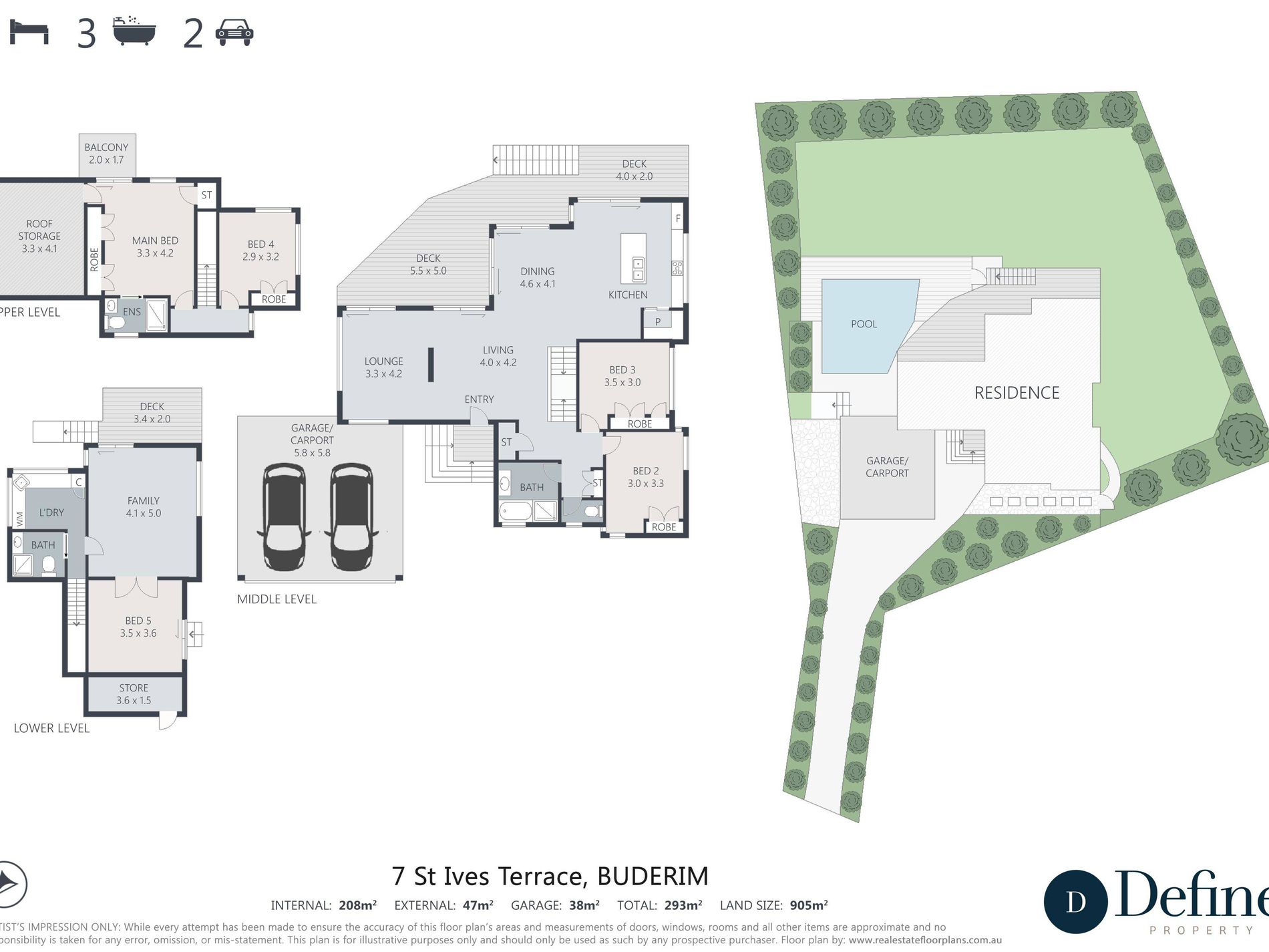 7 St Ives Terrace, Buderim Floor Plan