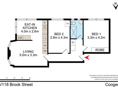 5 / 118 Brook Street, Coogee