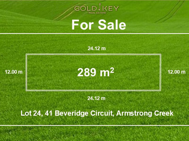 Lot 24, 41  Beveridge CIRCUIT , Armstrong Creek