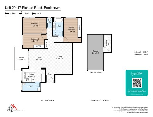 20 / 17 Rickard Road, Bankstown