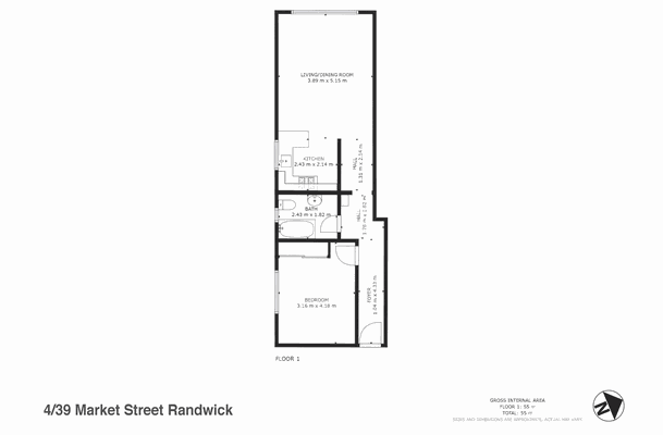 Unit 4 / 39 Market Street, Randwick