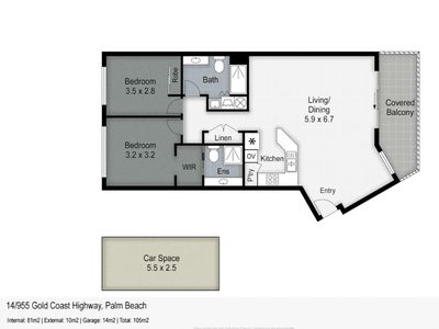 14 / 955 Gold Coast Highway, Palm Beach