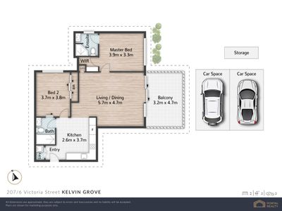 207 / 6 VICTORIA STREET, Kelvin Grove