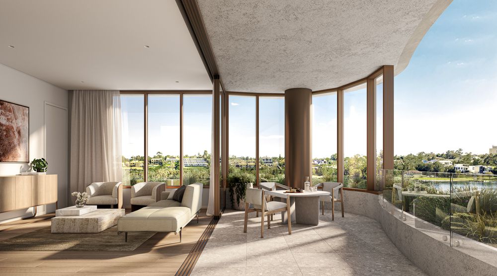 View of Burswood Point Luxury Bespoke Riverfront Homes & Somerset Residences ...