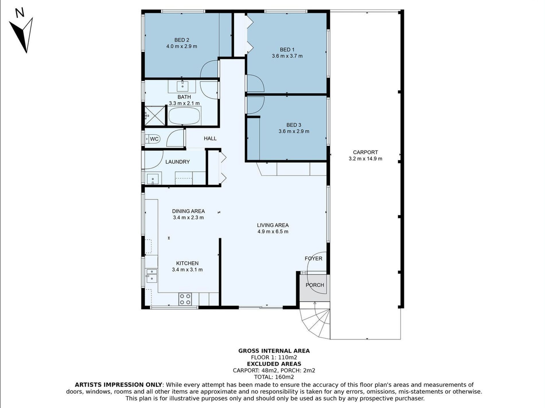 4 Bonney Street, Nambour Floor Plan