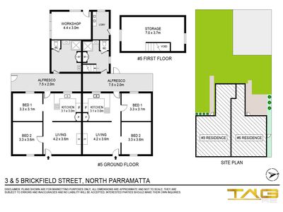 3 & 5 Brickfield Street, North Parramatta