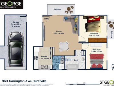 9 / 24 Carrington Avenue, Hurstville