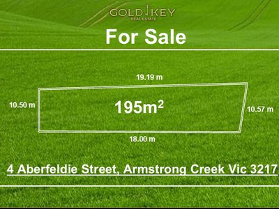 Lot 63, 4 Aberfeldie Street, Armstrong Creek