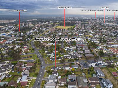 1 Humphreys Avenue, Casula