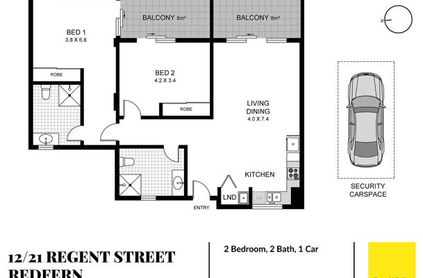 12 / 21 Regent Street, Redfern