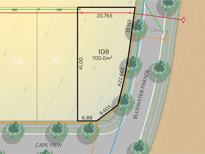 Lot 108, Bluewater Parade, Pinny Beach