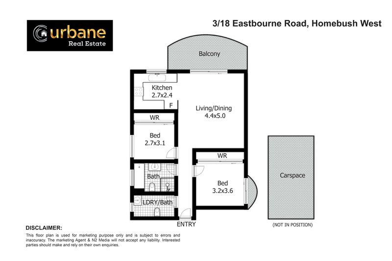 3 / 18 Eastbourne Road, Homebush West