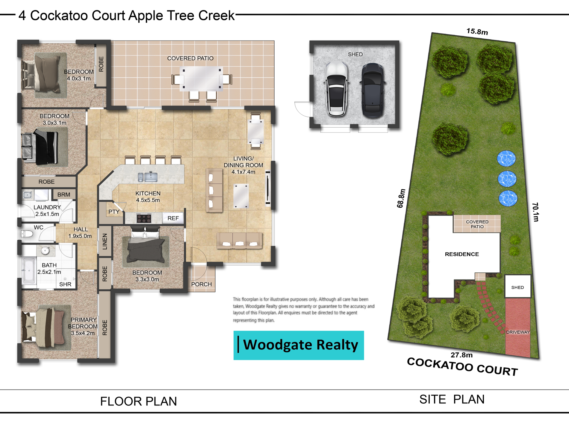 4 Cockatoo Ct, Apple Tree Creek