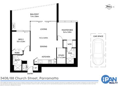 3408 / 88 Church Street, Parramatta