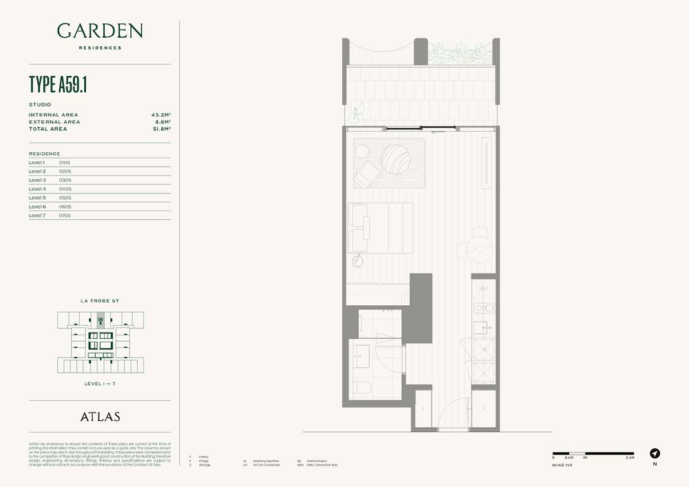 Studio / 383 La Trobe Street, Melbourne